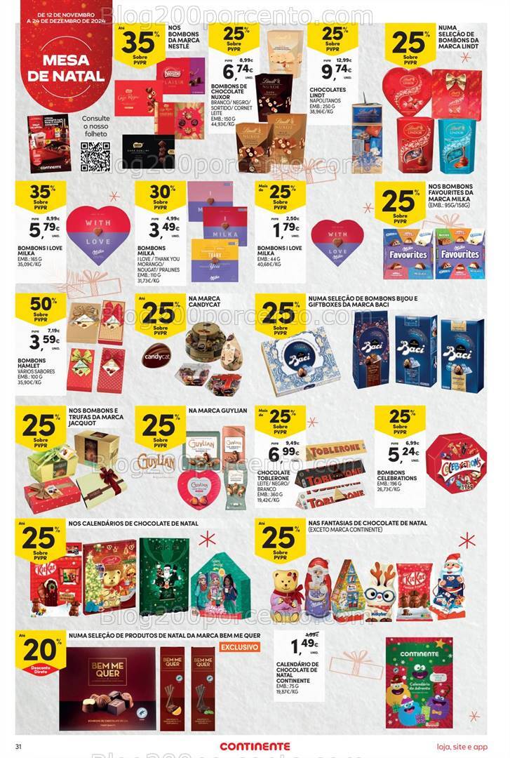 Antevisão Folheto CONTINENTE Promoções de 19 a 25 novembro