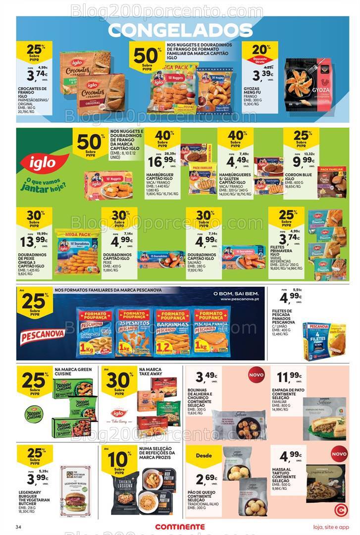 Antevisão Folheto CONTINENTE Promoções de 19 a 25 novembro