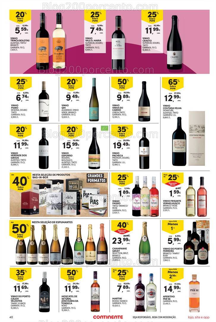 Antevisão Folheto CONTINENTE Promoções de 19 a 25 novembro