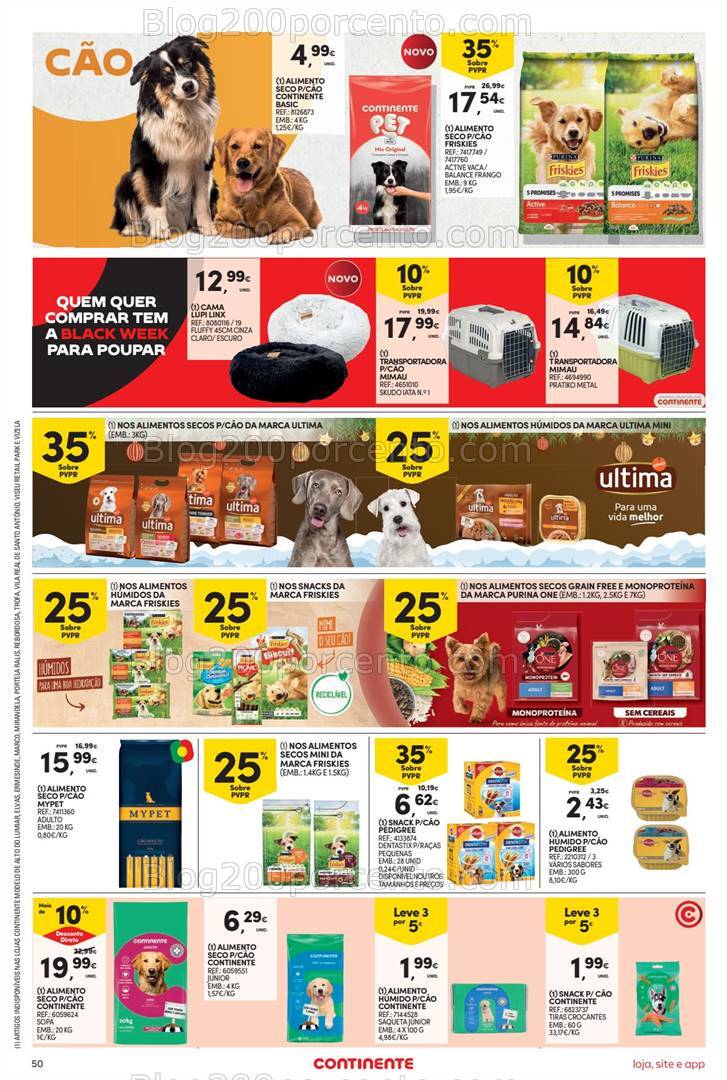 Antevisão Folheto CONTINENTE Promoções de 19 a 25 novembro