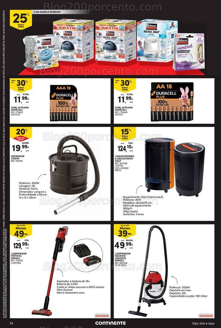 Antevisão Folheto CONTINENTE Black Week Promoções de 21 a 27 novembro