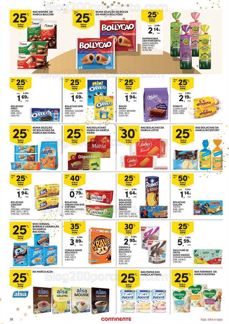 Antevisão Folheto CONTINENTE Promoções de 26 a 31 dezembro