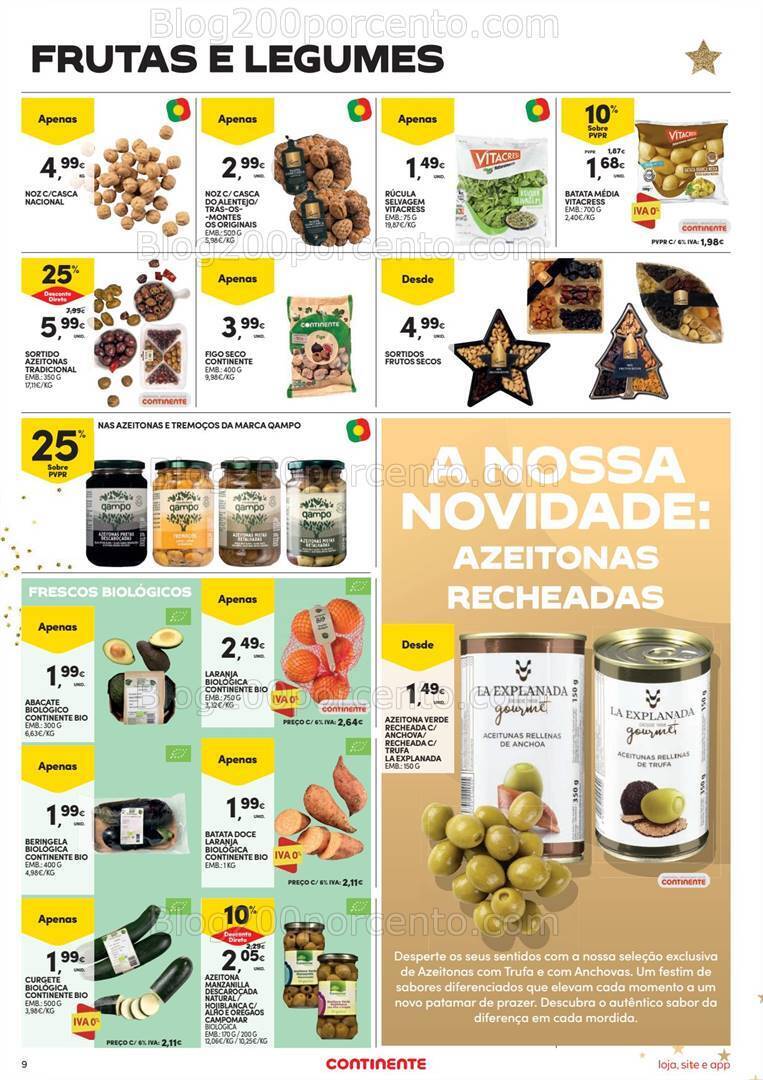 Antevisão Folheto CONTINENTE Promoções de 26 a 31 dezembro