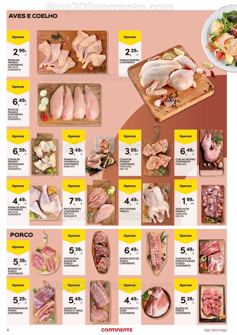 Antevisão Folheto CONTINENTE Promoções de 3 a 9 dezembro