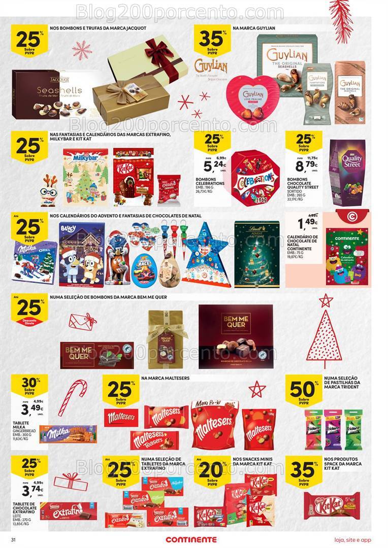 Antevisão Folheto CONTINENTE Promoções de 3 a 9 dezembro