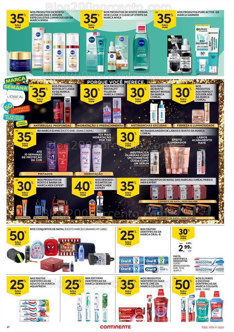 Antevisão Folheto CONTINENTE Promoções de 3 a 9 dezembro