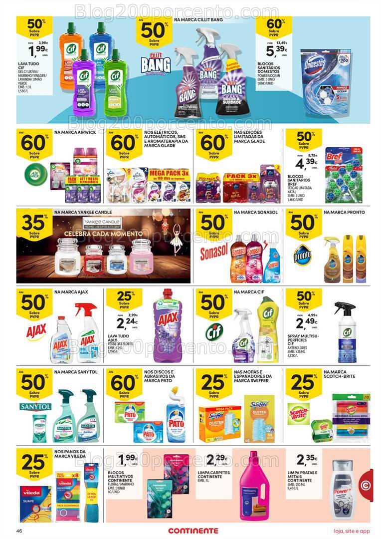 Antevisão Folheto CONTINENTE Promoções de 3 a 9 dezembro