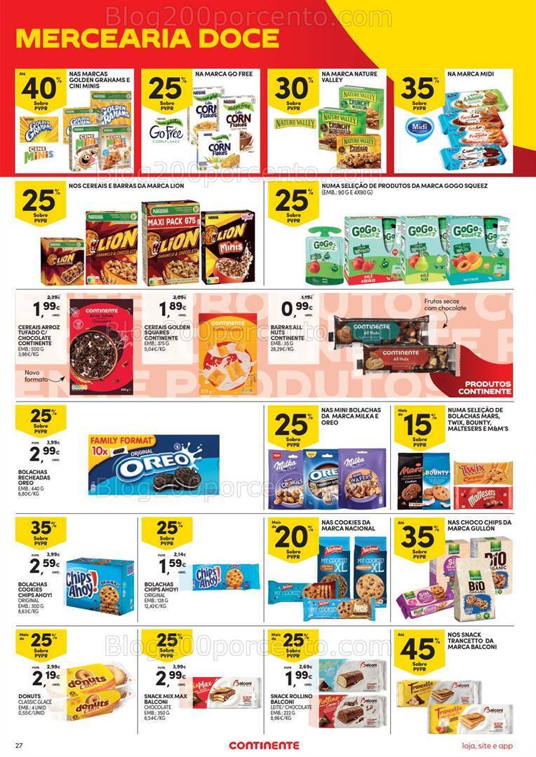 Antevisão Folheto CONTINENTE Promoções de 4 a 10 junho