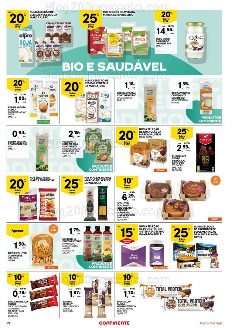 Antevisão Folheto CONTINENTE Promoções de 4 a 10 junho