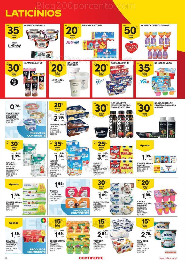 Antevisão Folheto CONTINENTE Promoções de 4 a 10 junho