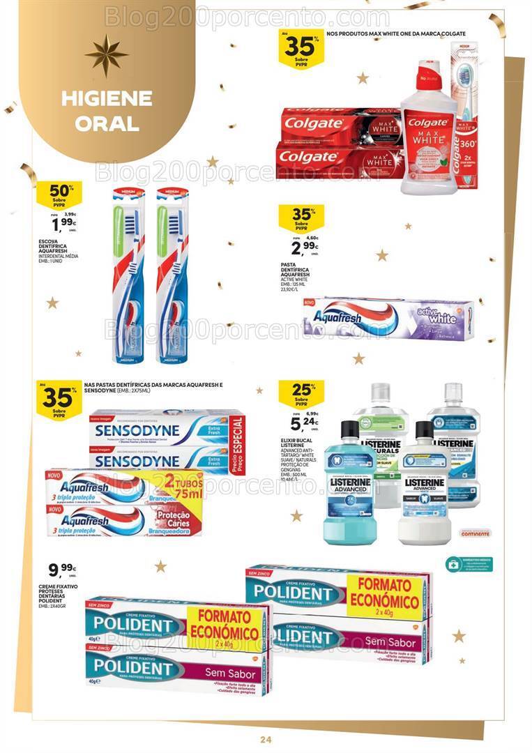 Antevisão Folheto CONTINENTE Beleza Especial Final de Ano - 12 a 31 dezembro