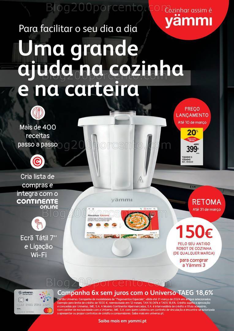 Antevisão Folheto CONTINENTE Casa Bazar Promoções 20 fevereiro a 10 março