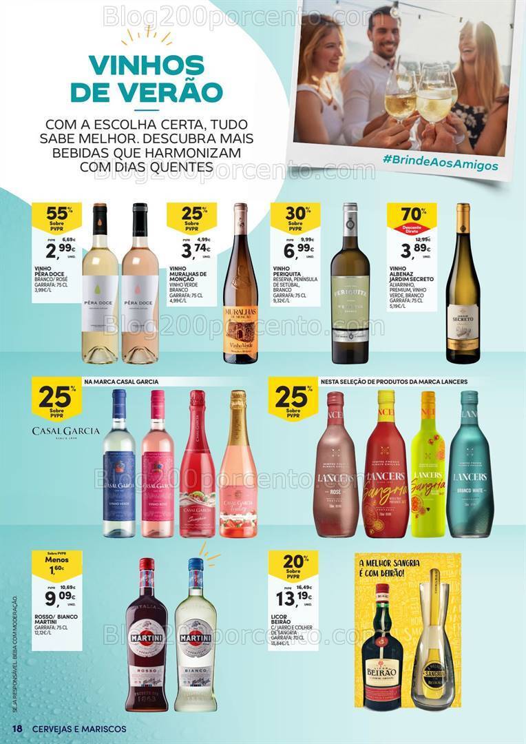 Antevisão Folheto CONTINENTE Cervejas e Mariscos - 28 maio a 9 junho