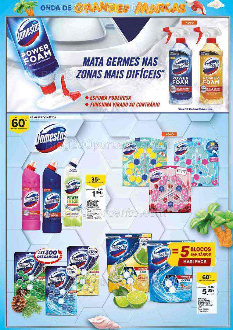 Antevisão Folheto CONTINENTE Grandes Marcas Verão Promoções de 18 a 30 julho