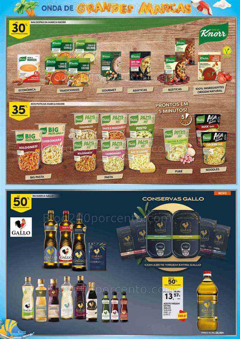 Antevisão Folheto CONTINENTE Grandes Marcas Verão Promoções de 18 a 30 julho