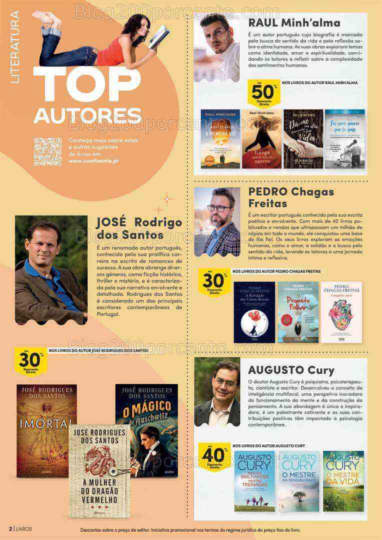 Antevisão Folheto CONTINENTE Mercado do Livro Promoções de 4 a 16 julho