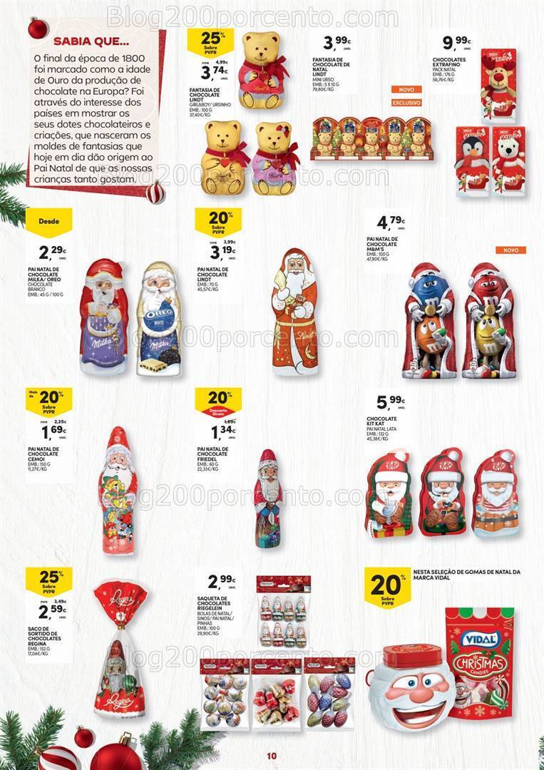 Antevisão Folheto CONTINENTE Natal Alimentar Promoções de 14 novembro a 24 dezembro