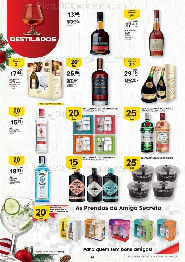 Antevisão Folheto CONTINENTE Natal Alimentar Promoções de 14 novembro a 24 dezembro