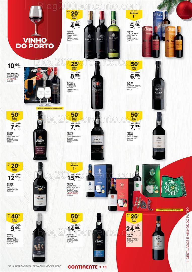 Antevisão Folheto CONTINENTE Natal Alimentar Promoções de 14 novembro a 24 dezembro