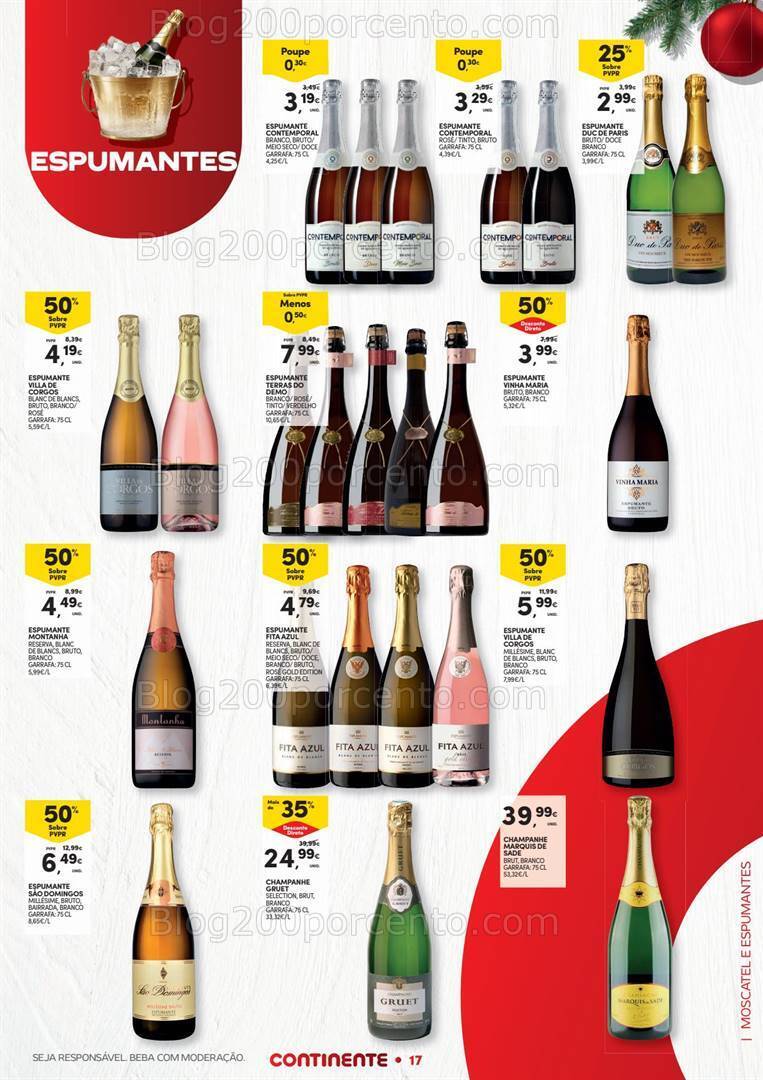 Antevisão Folheto CONTINENTE Natal Alimentar Promoções de 14 novembro a 24 dezembro