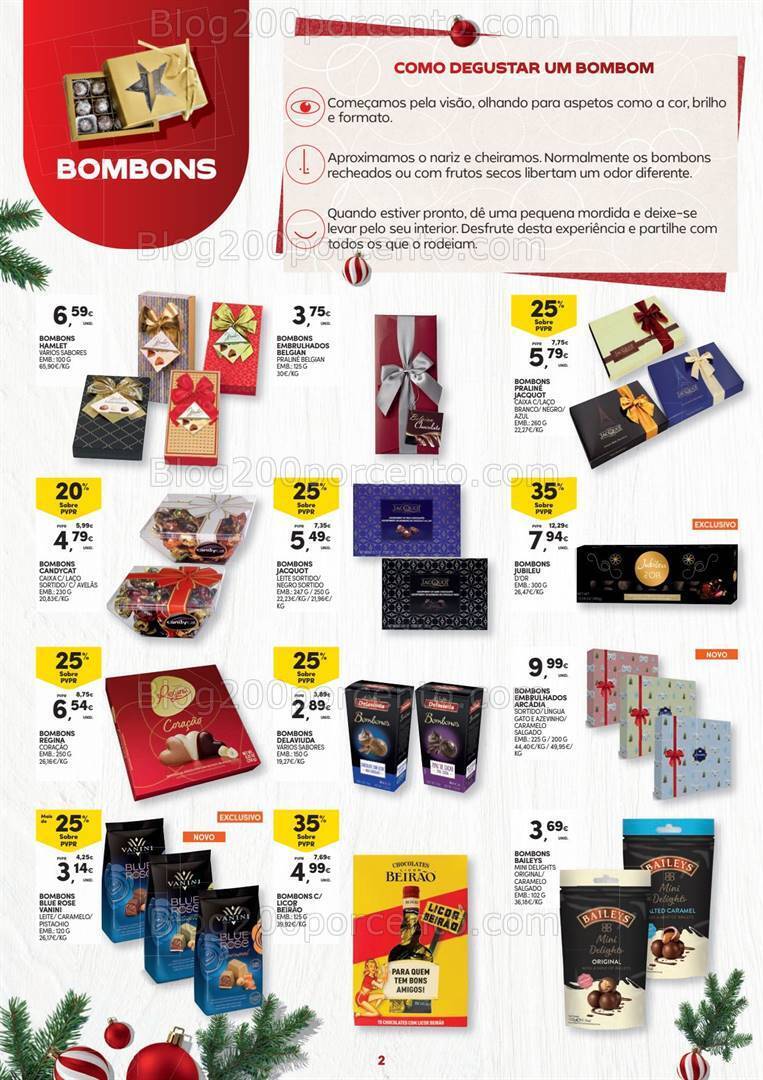 Antevisão Folheto CONTINENTE Natal Alimentar Promoções de 14 novembro a 24 dezembro