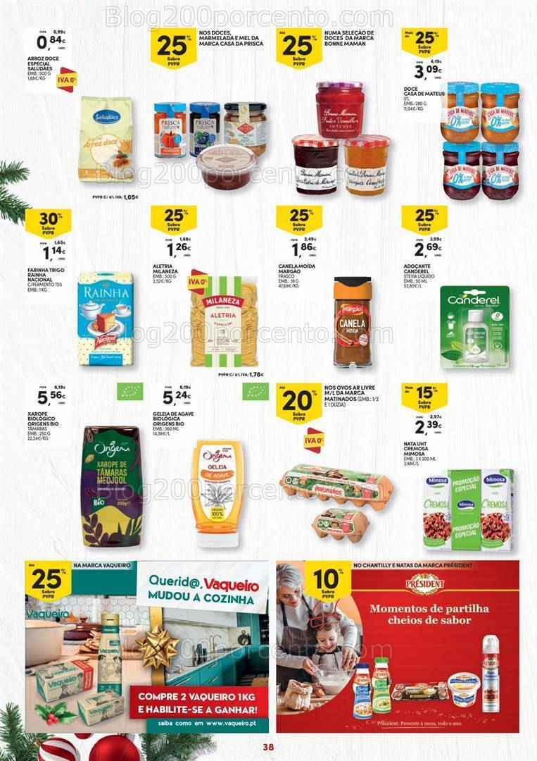 Antevisão Folheto CONTINENTE Natal Alimentar Promoções de 14 novembro a 24 dezembro