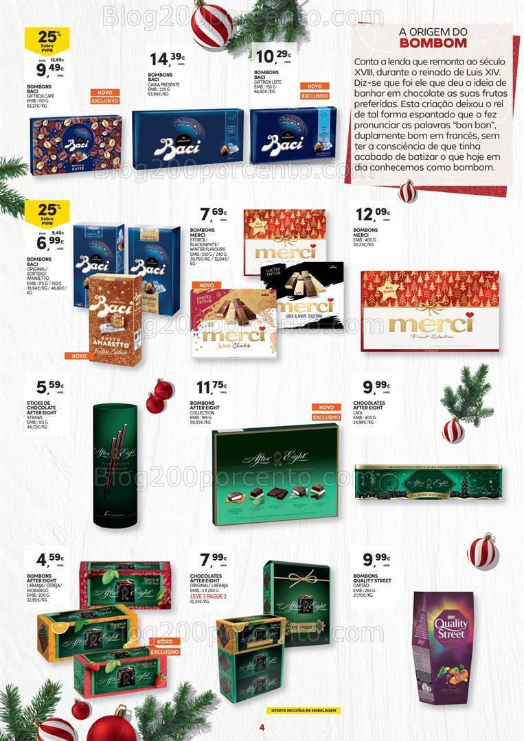 Antevisão Folheto CONTINENTE Natal Alimentar Promoções de 14 novembro a 24 dezembro