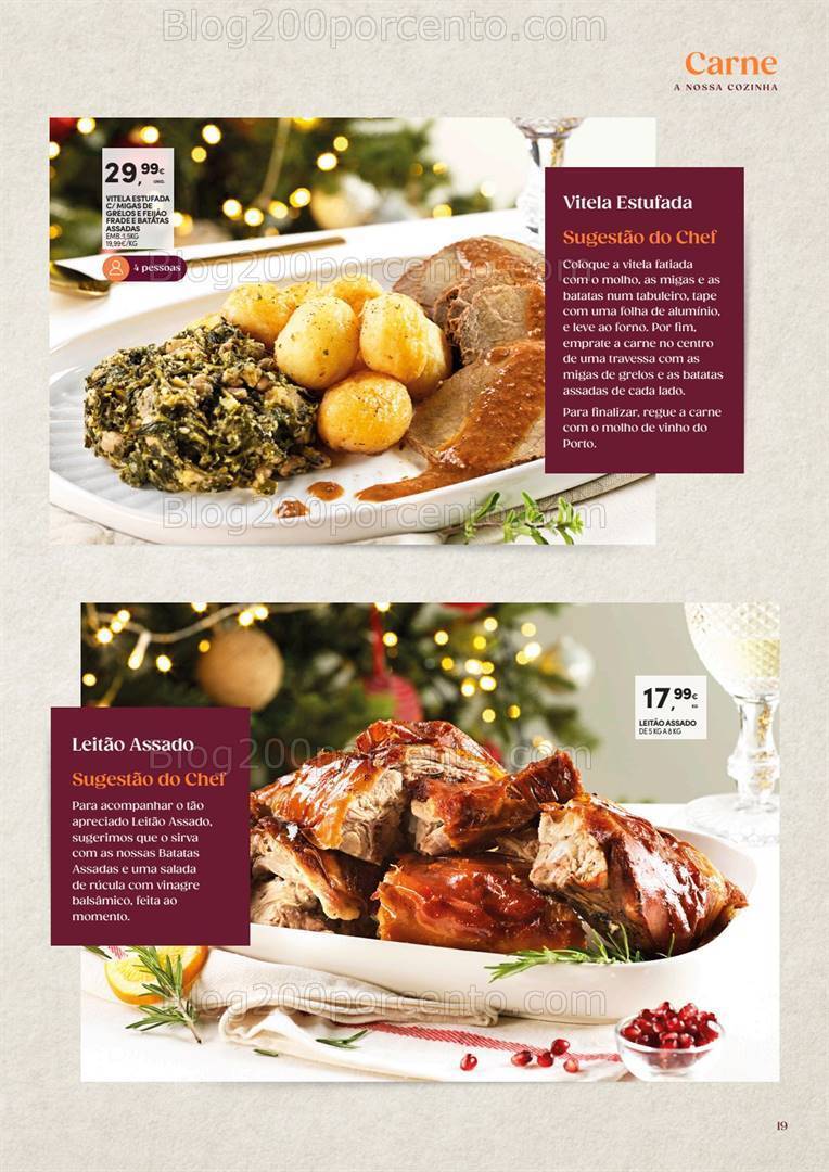 Antevisão Folheto CONTINENTE Take Away Natal Promoções de 31 outubro a 31 dezembro