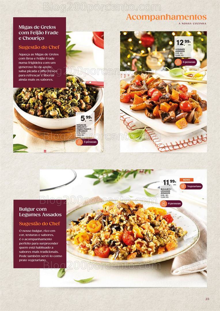 Antevisão Folheto CONTINENTE Take Away Natal Promoções de 31 outubro a 31 dezembro