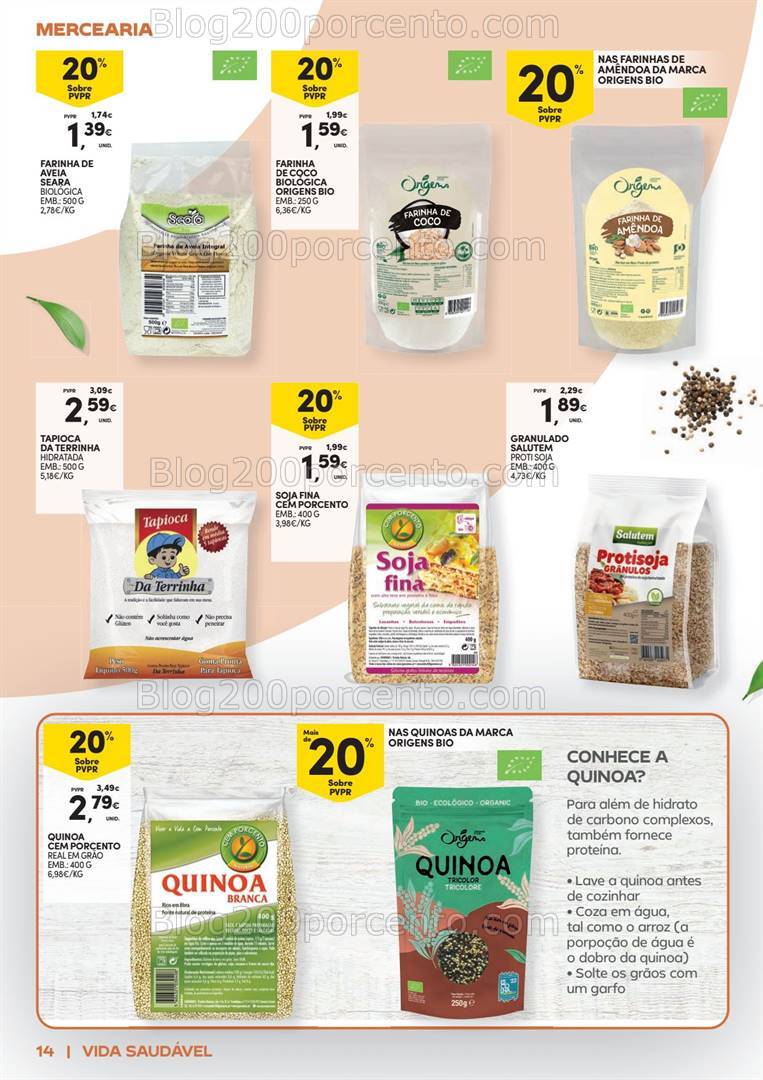 Antevisão Folheto CONTINENTE Vida Saudável Promoções de 22 outubro a 3 novembro