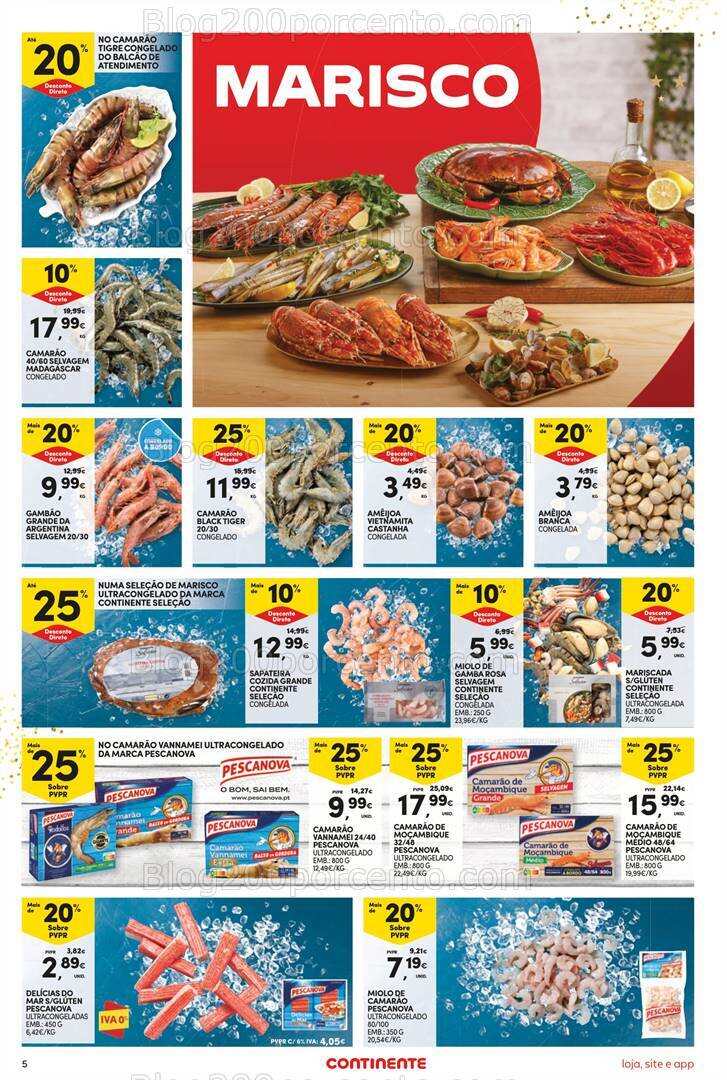 Antevisão Folheto CONTINENTE Promoções de 19 a 25 dezembro