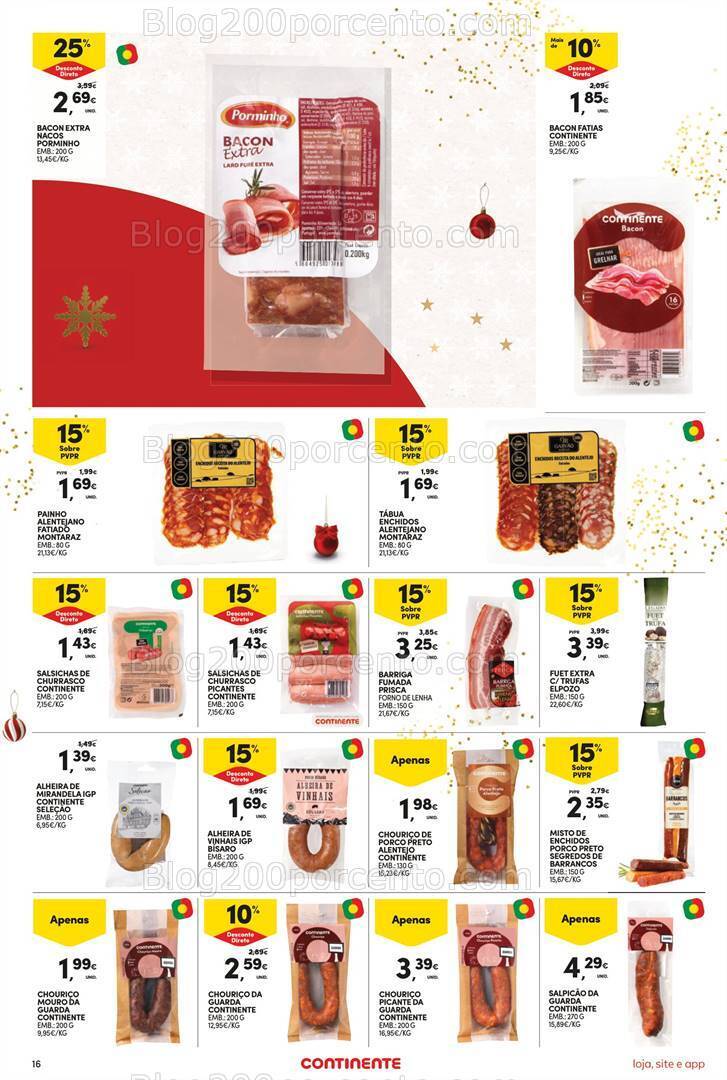 Antevisão Folheto CONTINENTE Promoções de 19 a 25 dezembro