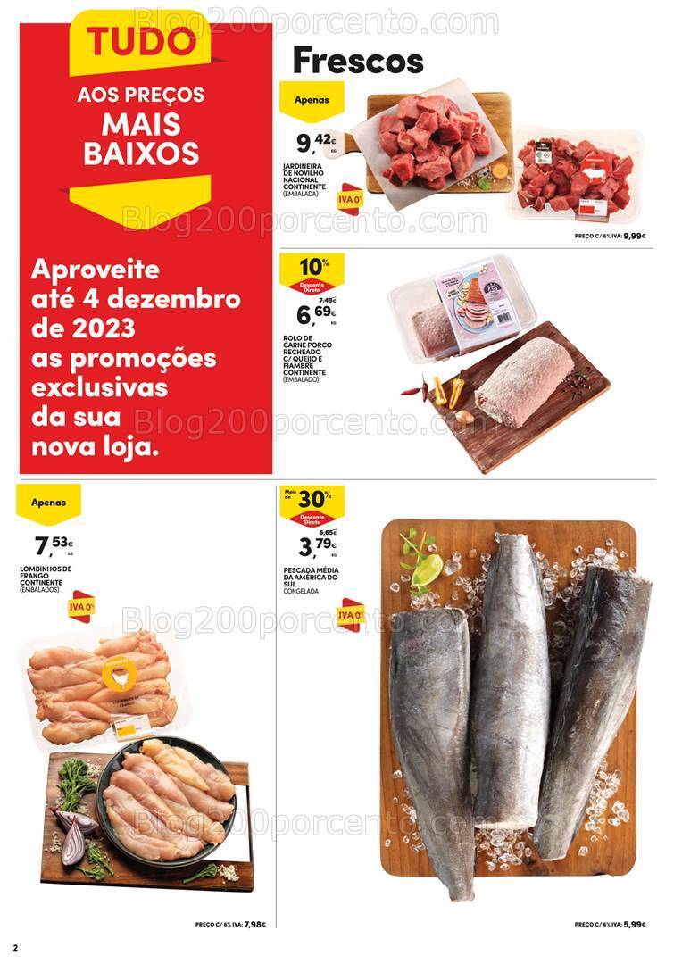 Antevisão Folheto CONTINENTE Aberturas Vila Pouca de Aguiar - 29 novembro a 4 dezembro