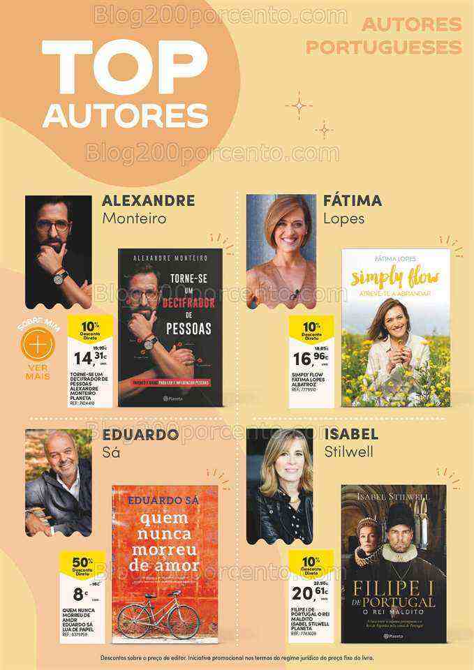 Antevisão Folheto CONTINENTE Livros de 27 junho a 23 julho