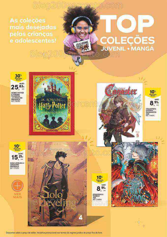 Antevisão Folheto CONTINENTE Livros de 27 junho a 23 julho