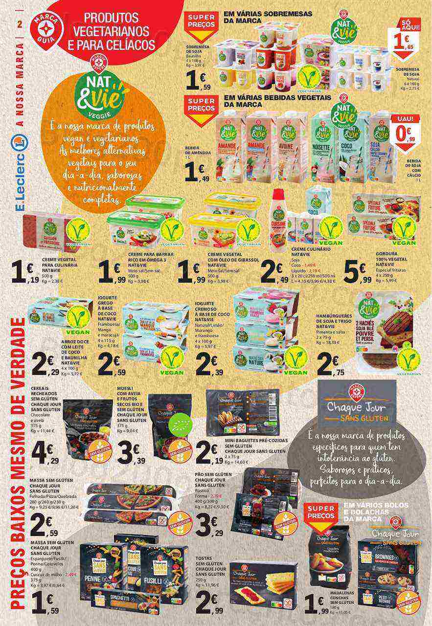 Antevisão Folheto E-LECLERC Especial Marca Guia Promoções de 21 março a 2 abril