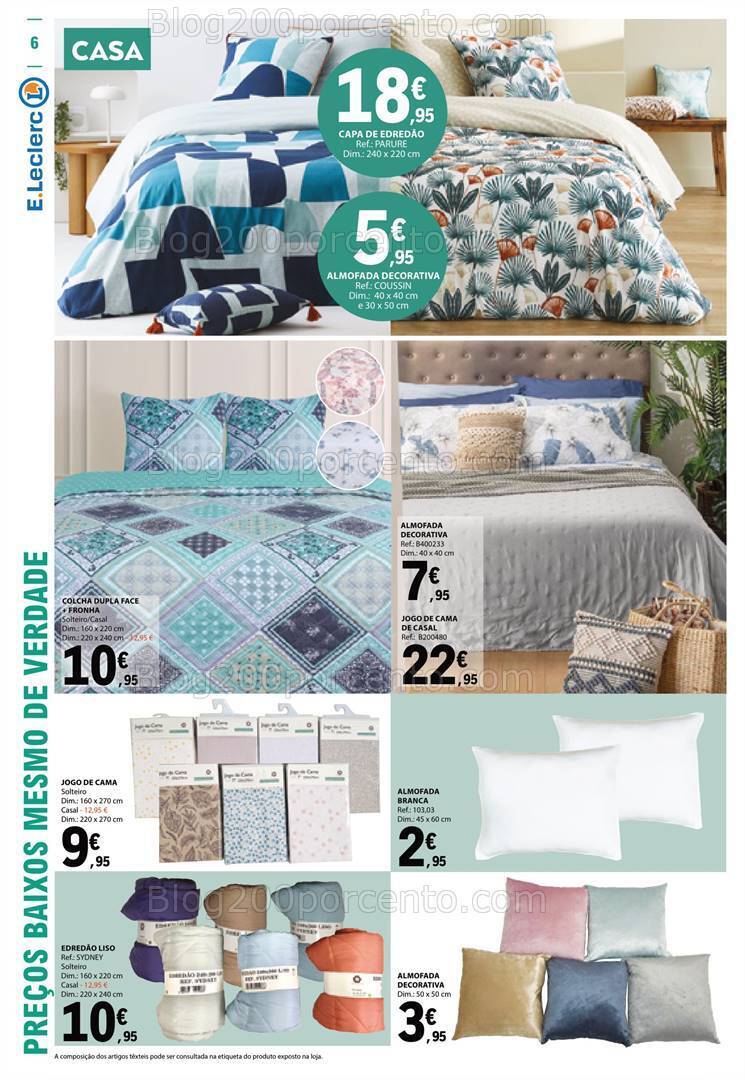 Antevisão Folheto E-LECLERC Bazar Promoções de 14 a 27 março