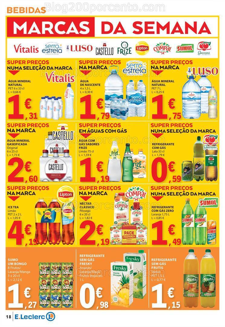 Antevisão Folheto E-LECLERC Promoções de 14 a 20 março