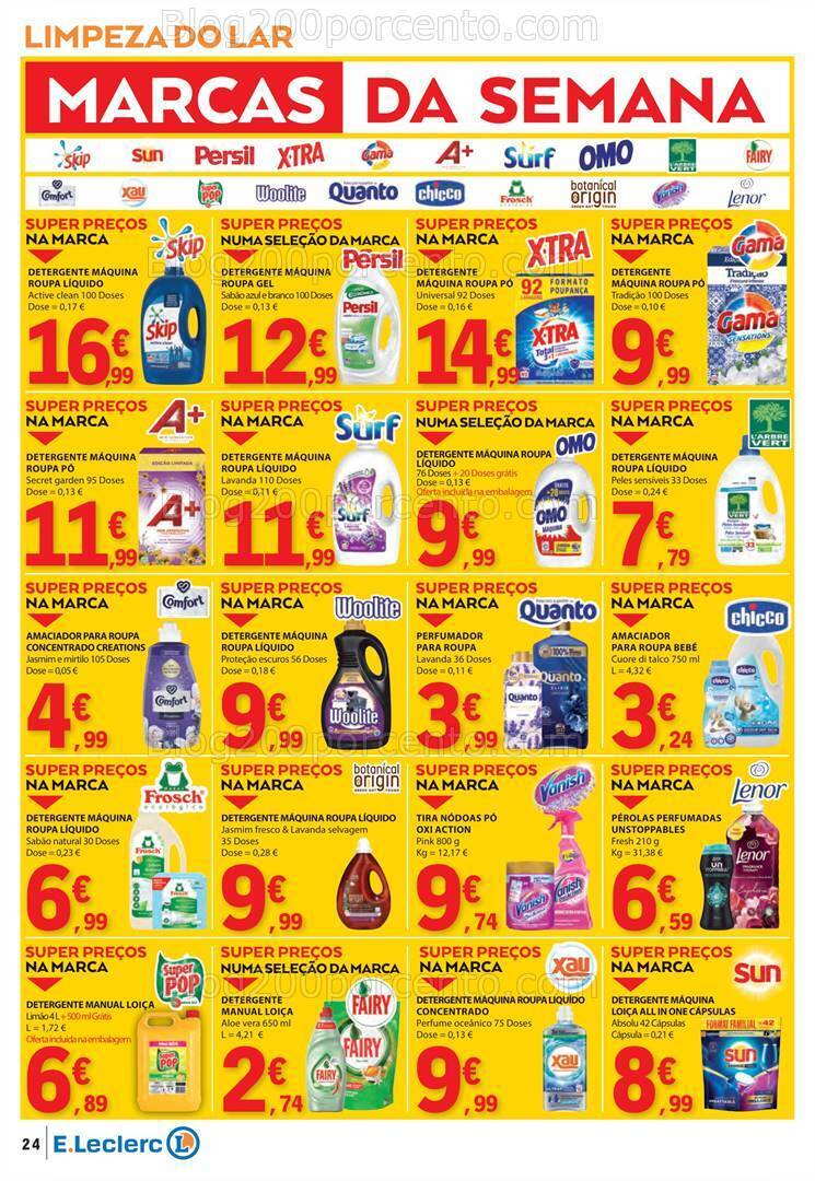 Antevisão Folheto E-LECLERC Promoções de 14 a 20 março