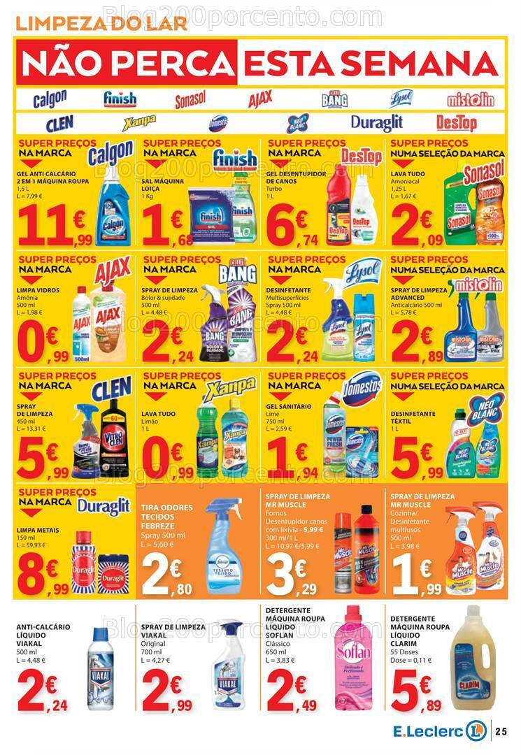 Antevisão Folheto E-LECLERC Promoções de 14 a 20 março