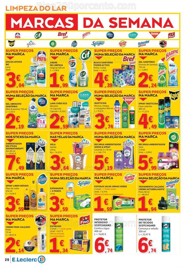 Antevisão Folheto E-LECLERC Promoções de 14 a 20 março
