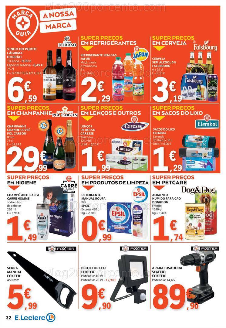 Antevisão Folheto E-LECLERC Promoções de 14 a 20 março