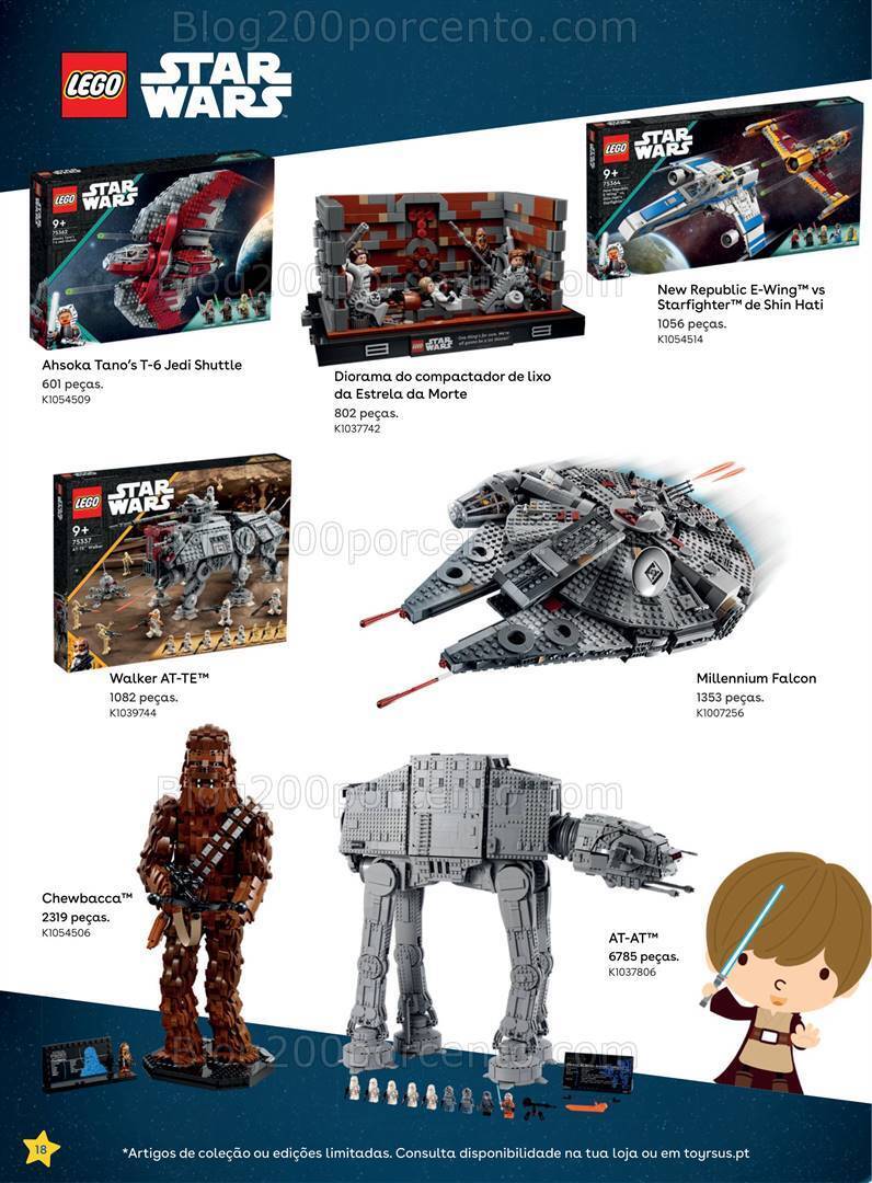 Antevisão Folheto TOYSRUS Especial Fãs Promoções de 1 a 24 dezembro