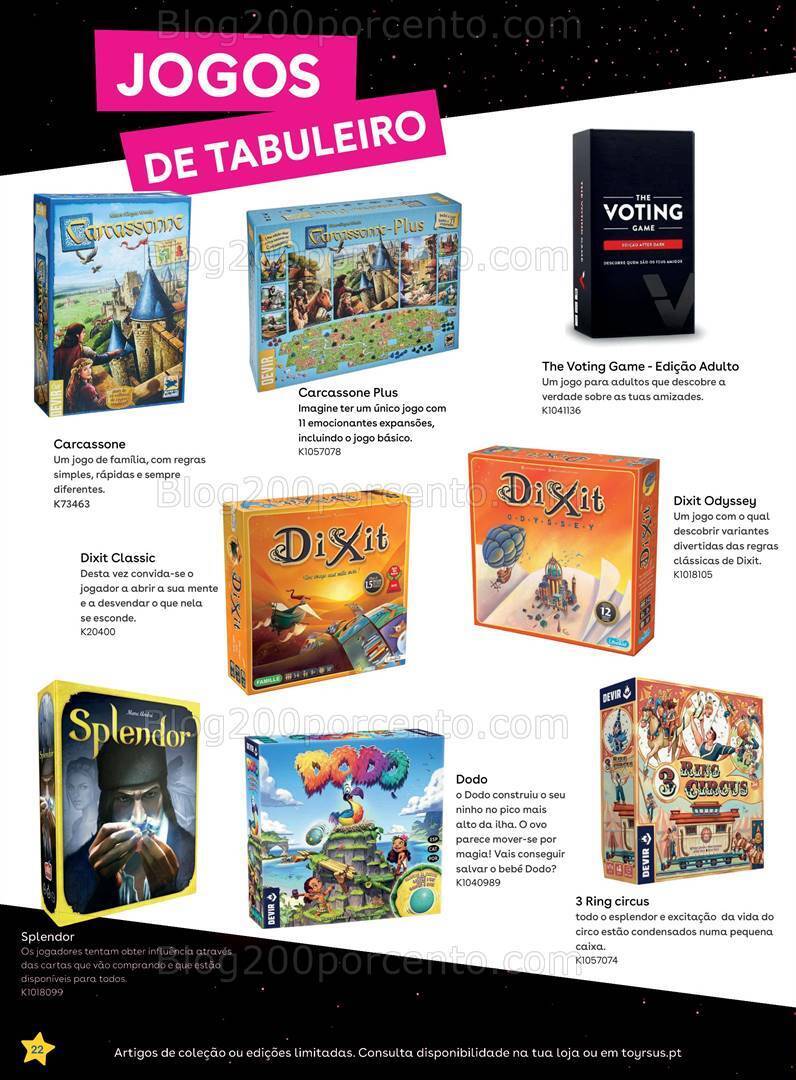 Antevisão Folheto TOYSRUS Especial Fãs Promoções de 1 a 24 dezembro