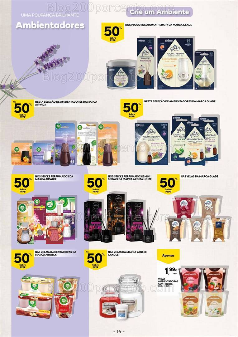 Antevisão Folheto CONTINENTE Especial Limpeza Promoções de 2 a 14 janeiro