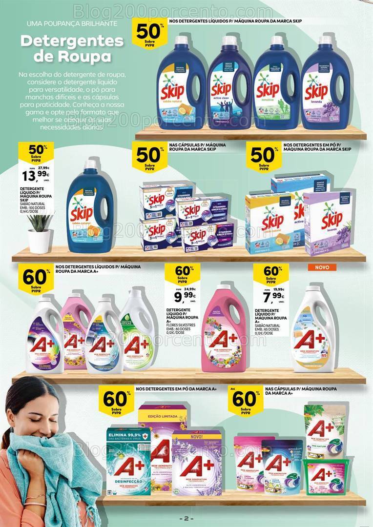 Antevisão Folheto CONTINENTE Especial Limpeza Promoções de 2 a 14 janeiro