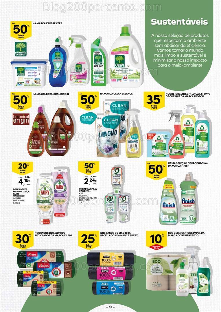 Antevisão Folheto CONTINENTE Especial Limpeza Promoções de 2 a 14 janeiro