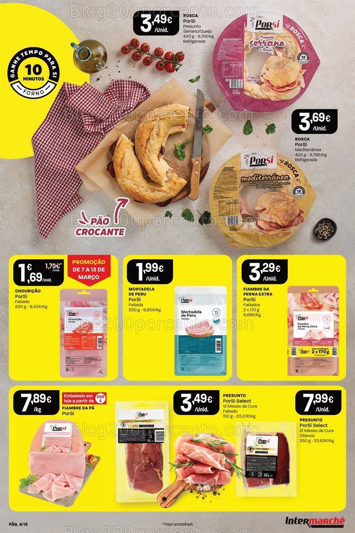 Antevisão Folheto INTERMARCHÉ Porsi Promoções de 7 a 13 março