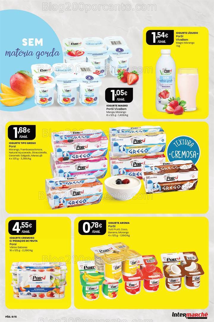 Antevisão Folheto INTERMARCHÉ Porsi Promoções de 7 a 13 março
