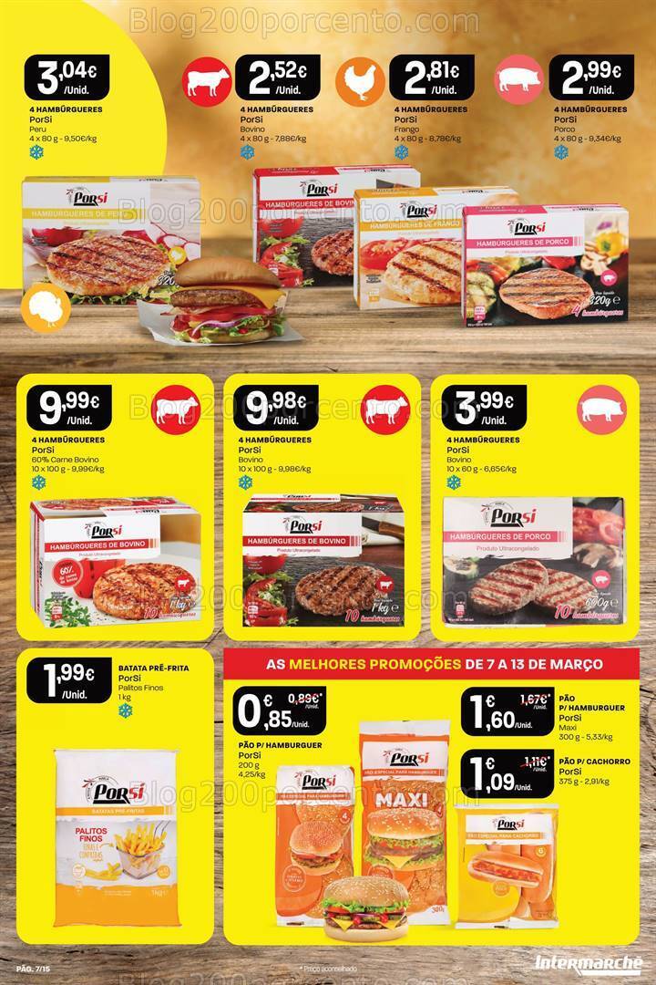 Antevisão Folheto INTERMARCHÉ Porsi Promoções de 7 a 13 março